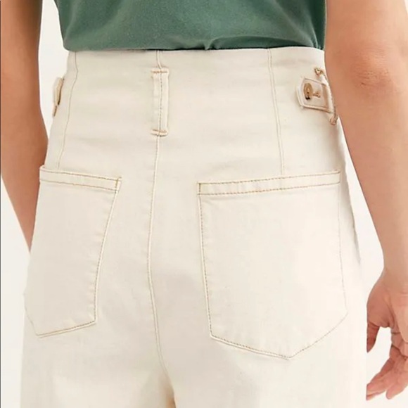 free people Pleated Carrot Jeans sz 6 - Picture 5 of 5